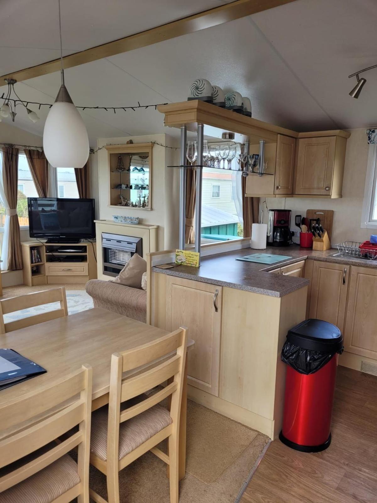 Cosy Caravan Sunbeach Llwyngwril 外观 照片