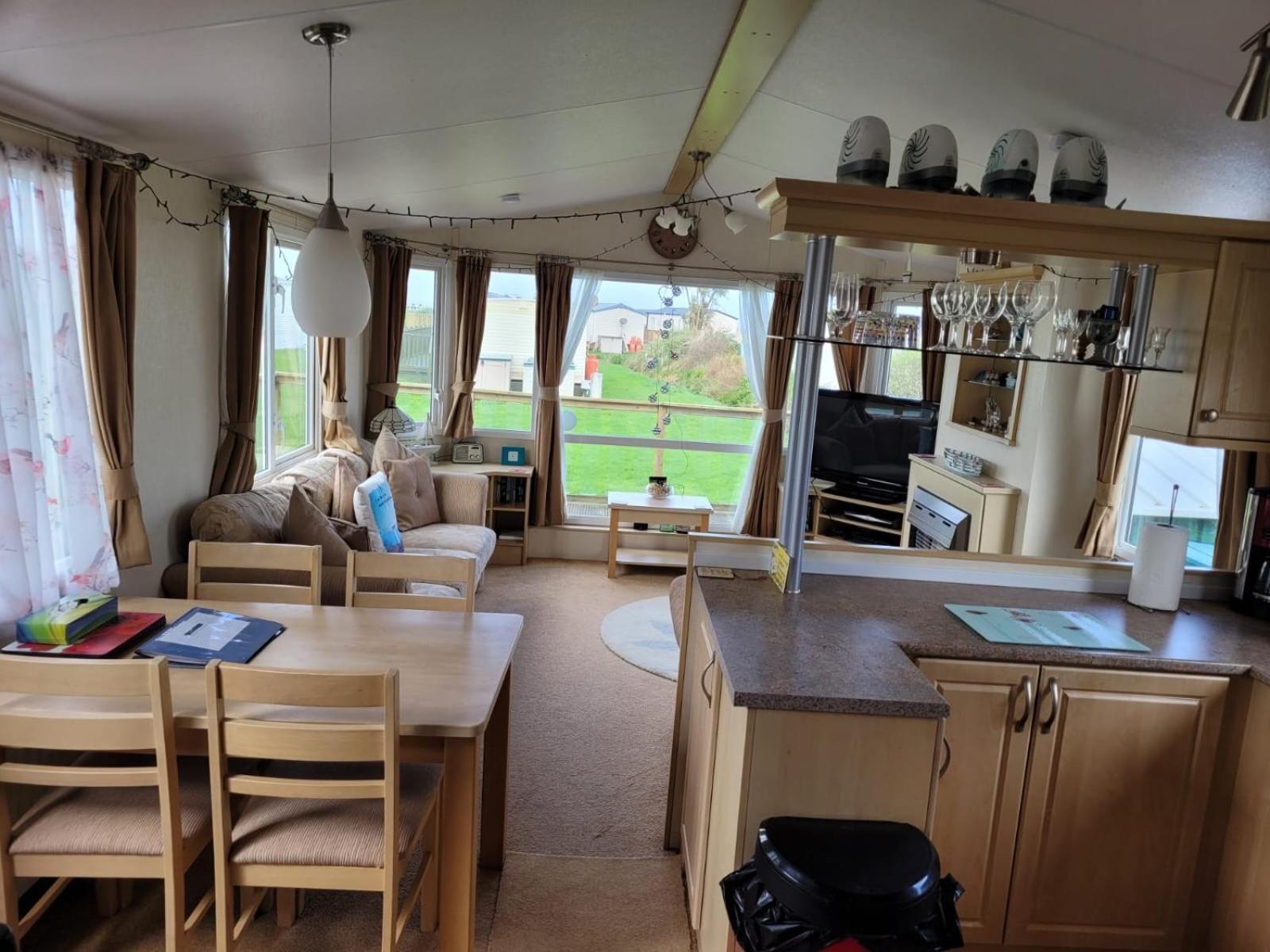 Cosy Caravan Sunbeach Llwyngwril 外观 照片