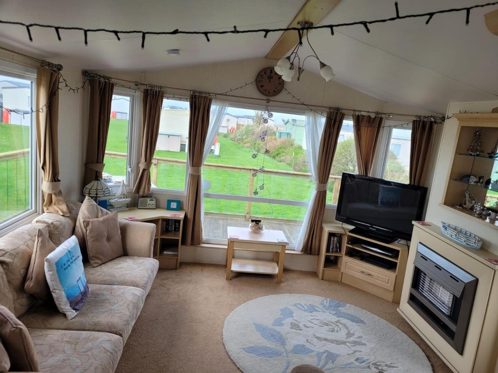 Cosy Caravan Sunbeach Llwyngwril 外观 照片